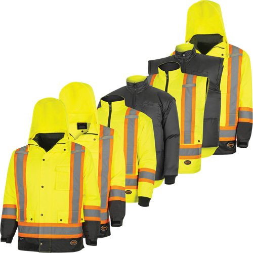 SHO942 - 5057 Pioneer® Yukon 7-in-1 Waterproof Winter Safety Parka