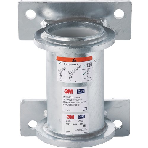 SHP256 - DBI-SALA® Confined Space Wall Mount Base, Galvanized