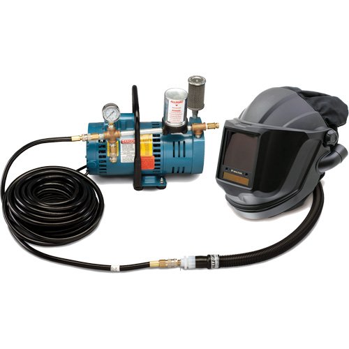 SHP593 - 1-Worker MAXSHIELD® Supplied Air Shield & Flip-Front Welding System