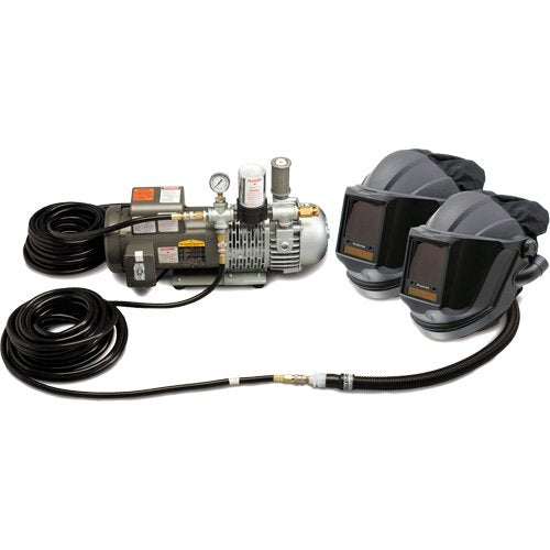 SHP594 - 2-Worker MAXSHIELD® Supplied Air Shield & Flip-Front Welding System