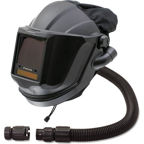 SHP599 - MAXSHIELD® Supplied Air Respirator Shield & Flip-Front Welding with ADF Lens & Control Valve