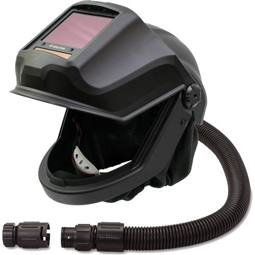 SHP609 - DEFENDER Supplied Air Respirator Shield & Flip-Front Welding Helmet with ADF & No Flow Valve