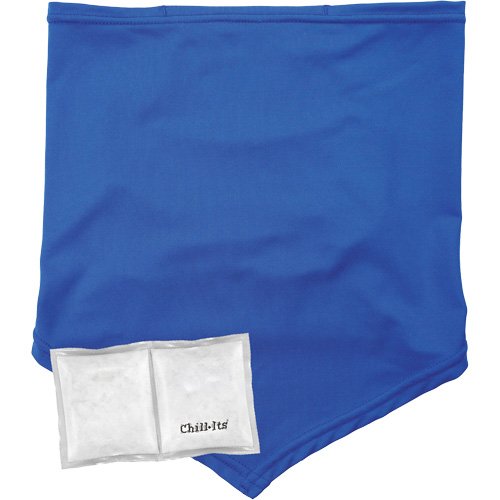 SHP682 - Chill-Its 6482 Cooling Neck Gaiter Bandana with Rechargeable Phase Change Packs, Small/Medium