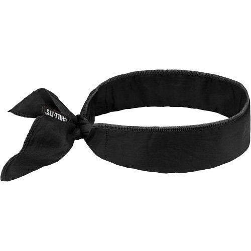 SHP702 - Chill-Its 6702 Cooling Headband with Embedded Polymers & Tie Closure