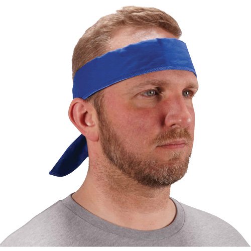 SHP703 - Chill-Its 6702 Cooling Headband with Embedded Polymers & Tie Closure