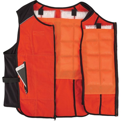 SHP769 - Chill-Its 6260 Lightweight Phase Change Cooling Vest with Rechargeable Packs