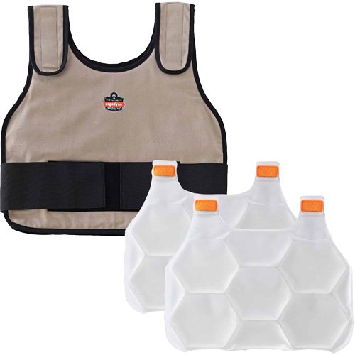 SHP772 - Chill-Its 6230 Standard Phase Change Cooling Vest with Rechargeable Packs