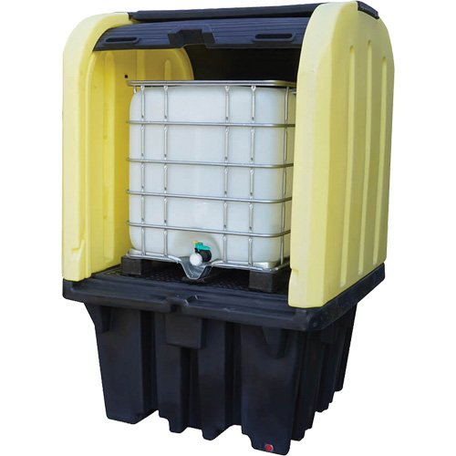 SHP786 - Yellow Roll Top Hardcover Spill Pallet