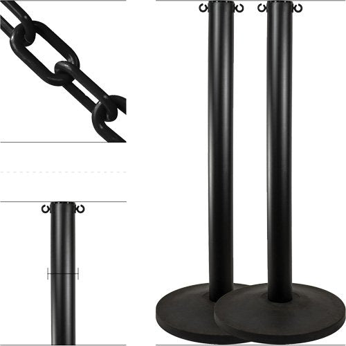 SHP818 - Industrial Stanchion Kit with Plastic Chain