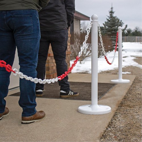 SHP822 - Bicolour Plastic Barrier Chain