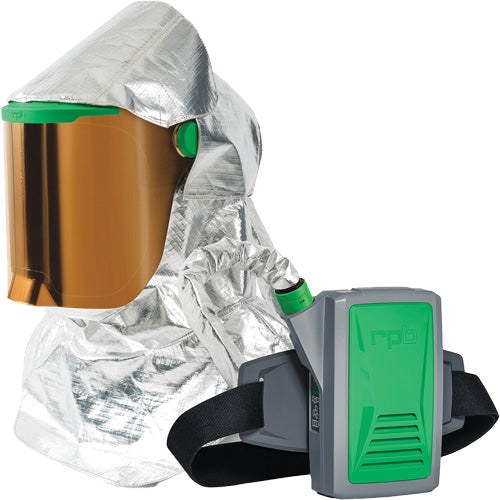 SHQ761 - Z-Link Radiant Heat Respirator with Belt Mount & Blower