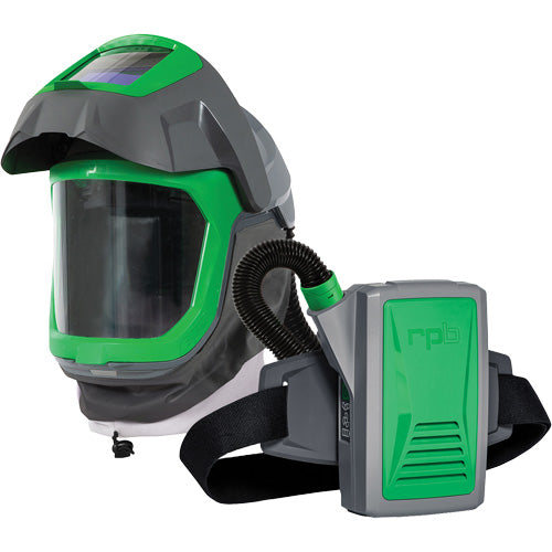 SHQ762 - Z-Link Respirator Helmet with Face Seal, Visor & Belt Mount