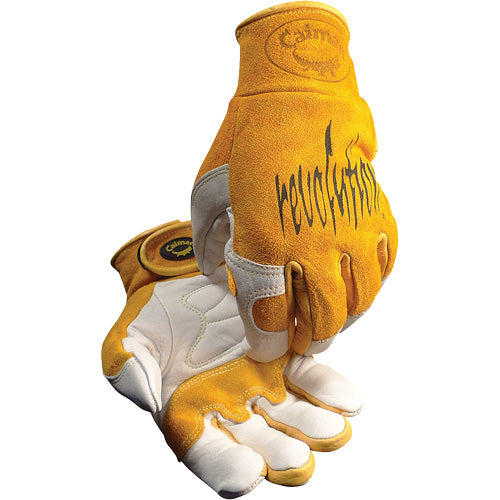SHR144 - Caiman® Premium TIG/MIG Welder's Gloves with Hook & Loop Closure