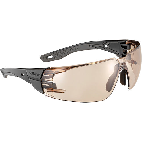 SHR247 - RUSH+ 2.0 M/L Safety Glasses with Black & Grey Frame