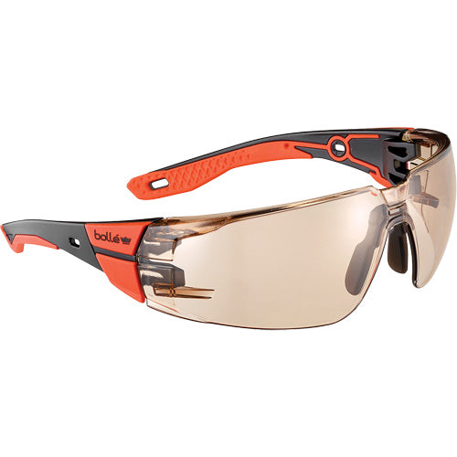 SHR248 - RUSH+ 2.0 M/L Safety Glasses with Black & Red Frame