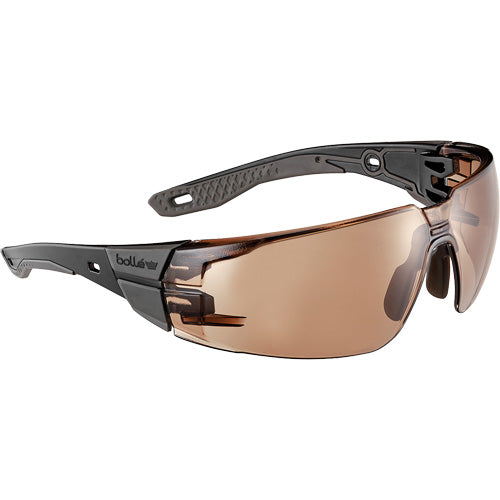 SHR250 - RUSH+ 2.0 M/L Safety Glasses with Black & Grey Frame