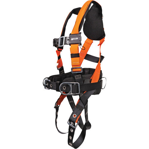 SHR416 - Miller® Titan™ Contractor Full-Body Harness with PFL/SRL Connector & Lumbar Pad