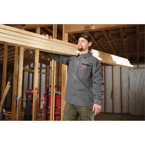 SHR713 - GRIDIRON™ Flannel Shirt