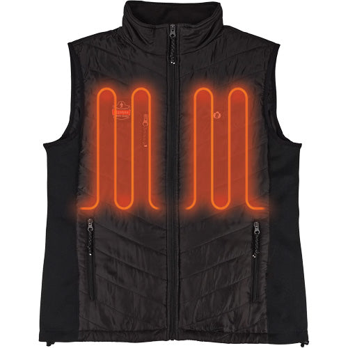 SHR777 - N-Ferno® Rechargeable Heated Vest with Battery Power Bank