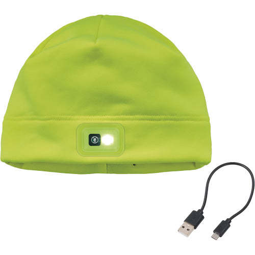 SHR795 - N-Ferno® Winter Skull Cap with LED Rechargeable Light