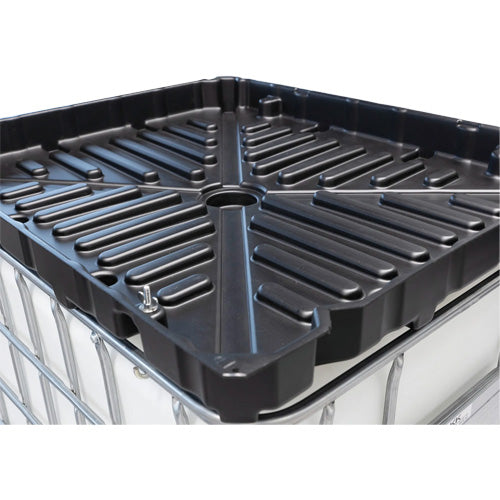 SHR890 - Full Size 30 Gal. Black Chemically-Resistant Polyethylene Funnel