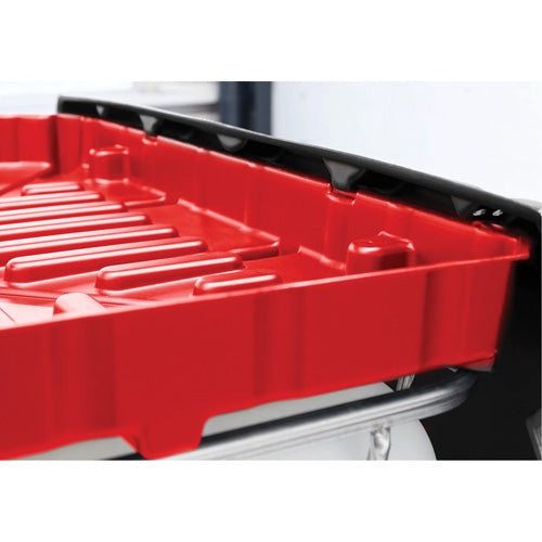 SHR894 - Full Size 30 Gal. Red Chemically-Resistant Polyethylene IBC Funnel