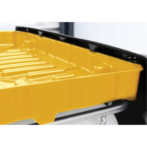 SHR897 - Full Size 30 Gal. Yellow Chemically-Resistant Polyethylene IBC Funnel