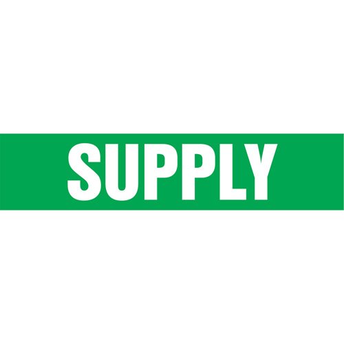 SI514-"Supply" Pipe Markers
