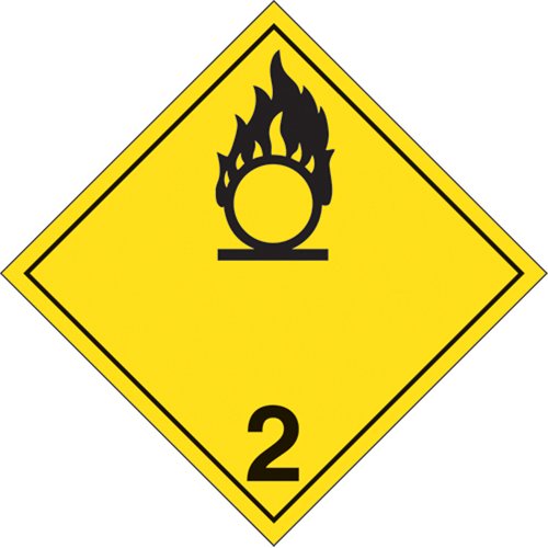 SD310-Oxidizing Gases TDG Placard