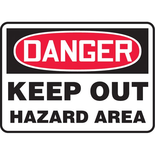 SJ631-"Keep Away" Sign