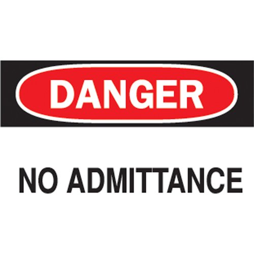 SJ634-"No Admittance" Sign