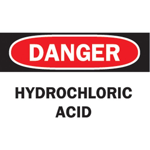 SK402-"Hydrochloric Acid" Sign