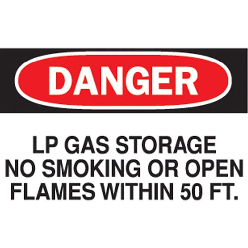 SK435-"LP Gas Storage" Sign