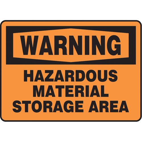 SK613-"Hazardous Material Storage" Sign