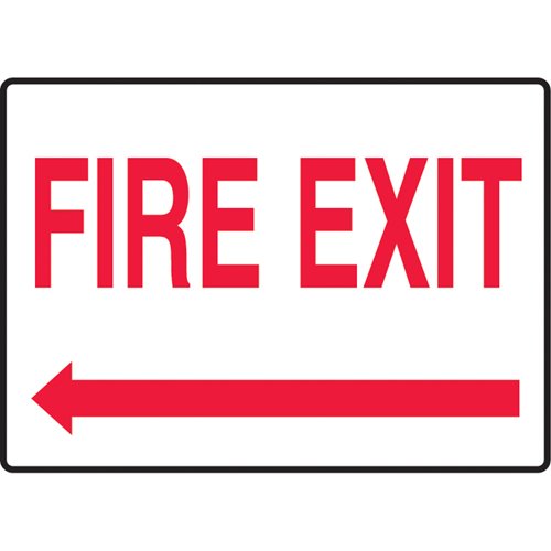 SK961-"Fire Exit" Sign