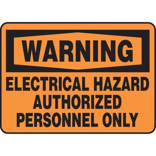 SL266-"Electrical Hazard" Sign