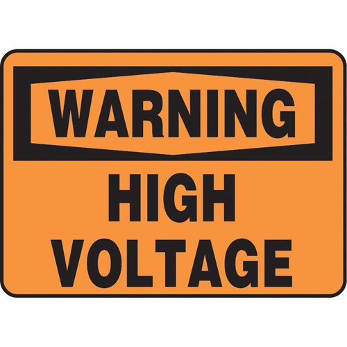 SL275-"High Voltage" Sign