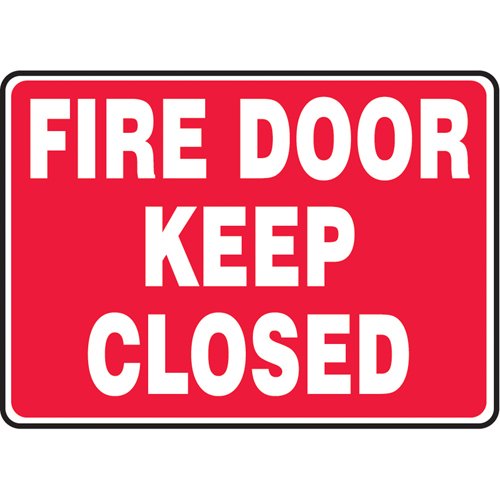 SL569-"Fire Door" Sign