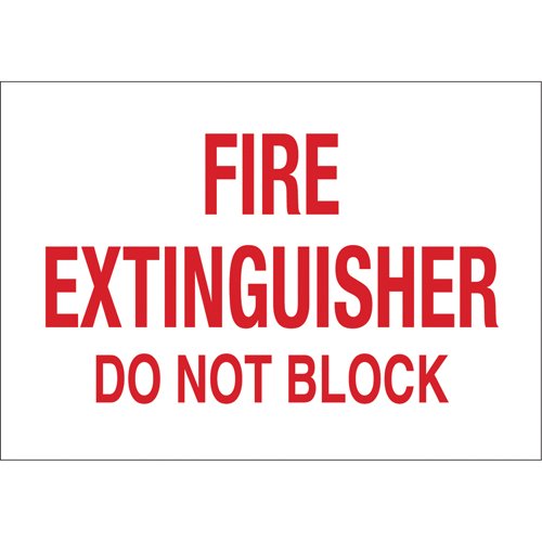 SL613-"Fire Extinguisher" Sign