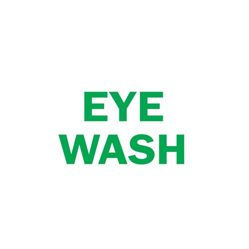 SL793-"Eye Wash" Sign