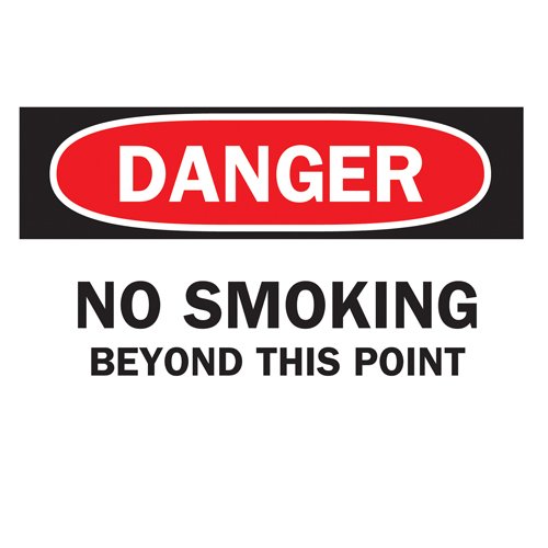 SL899-"No Smoking" Sign