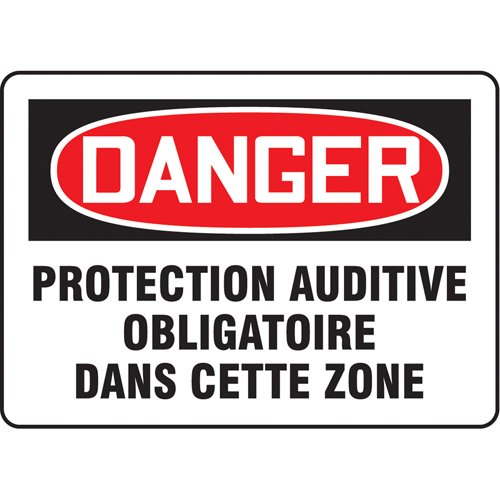 SO701-"Protection auditive" Sign