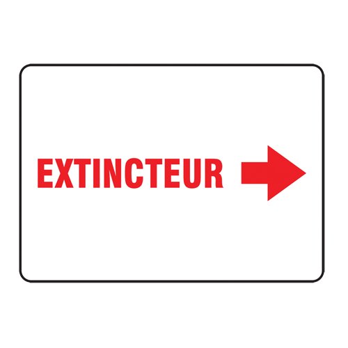 SP006-"Extincteur" Sign