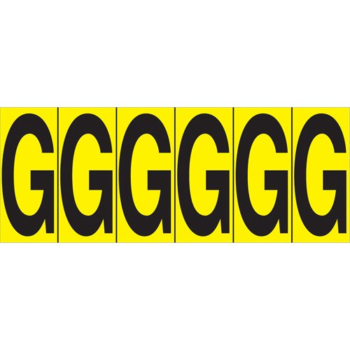 SR596-Individual Adhesive Letter Markers