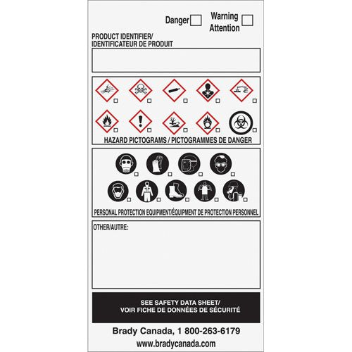 SY070 - WHMIS Label