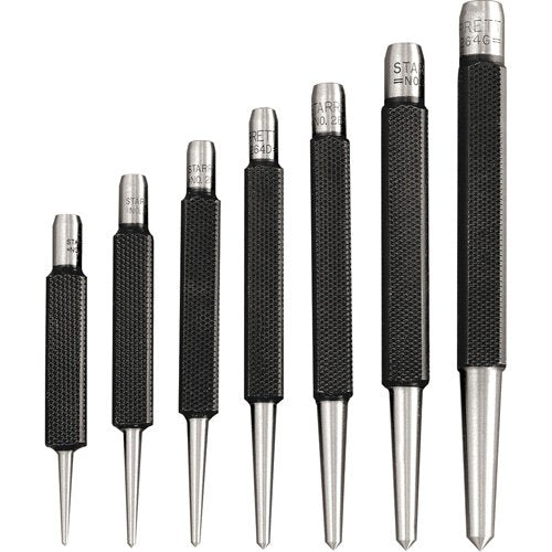 TBB486-7-Piece Centre Punches With Square Shank