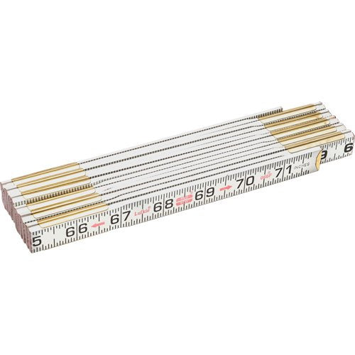 TBG452-Red End® Flat Reading Rule