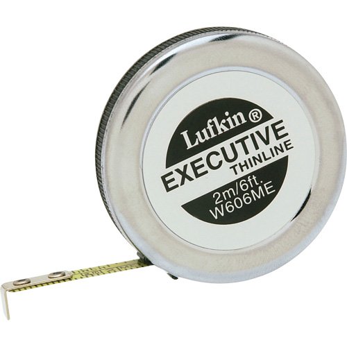 TBG710-Executive® Thinline Yellow Clad Pocket SAE/Metric Tape Measure