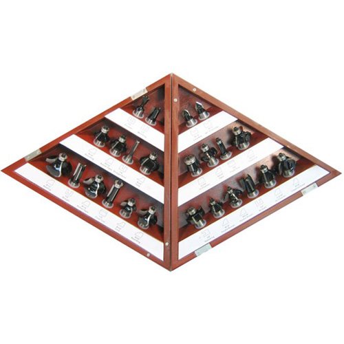 TBO345-3-Flute Carbide-Tipped Router Bit Sets