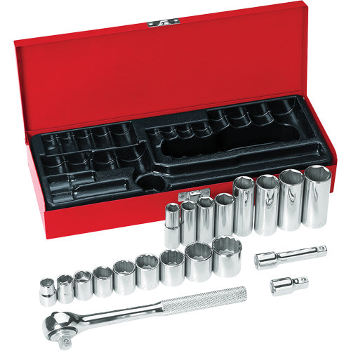 TBT160 - 3/8" Drive Socket Wrench Set